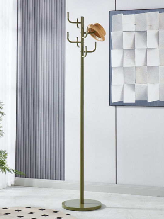 Next Metallic Coat Rack Green 37x37x178cm
