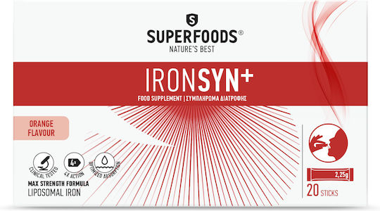 Superfoods IronSyn+ 20 φακελίσκοι