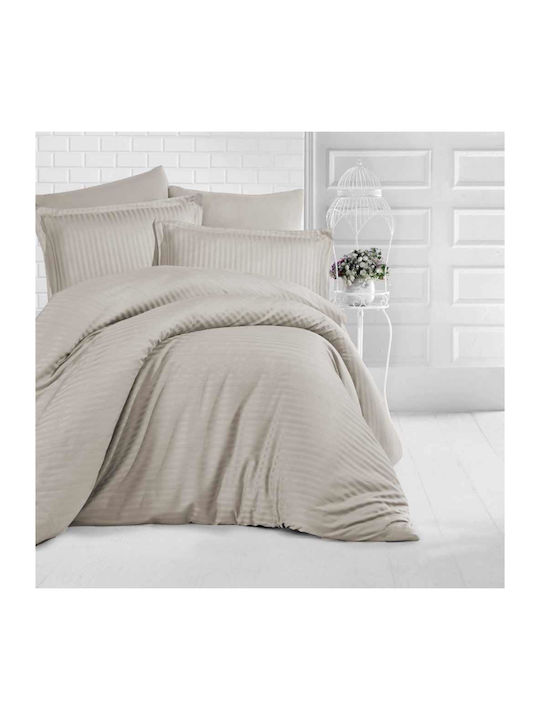 Linea Home Duvet Cover Single 160x240 Soft Satin