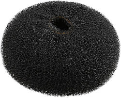 Lussoni Hair Donat Buns Ring Black Small