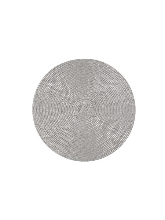 Estia Circa Plastic Gray Placemats 38x38cm