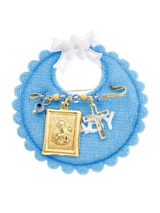 Senza Child Safety Pin made of Gold Plated Silv...