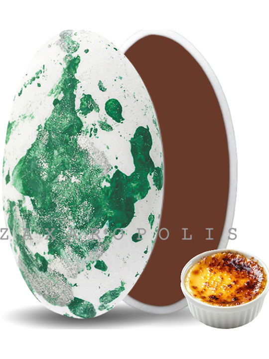 Zaxaropolis Κουφέτα Choco Splash în Formă Clasic cu Aromă de Creme Brulee Verde 1000gr
