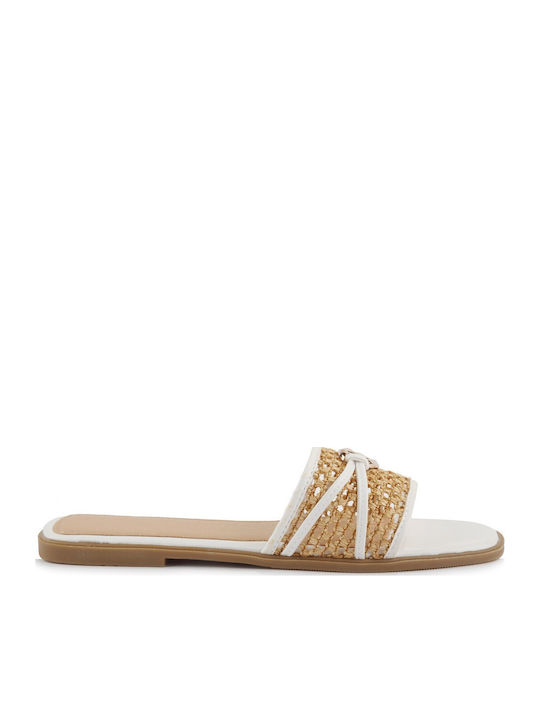Fshoes Γυναικεία Σανδάλια Λευκά