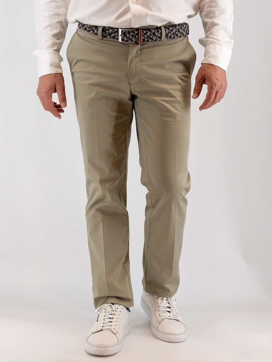 Trousers Chino in Regular Fit Gray-olive, Olive-gray