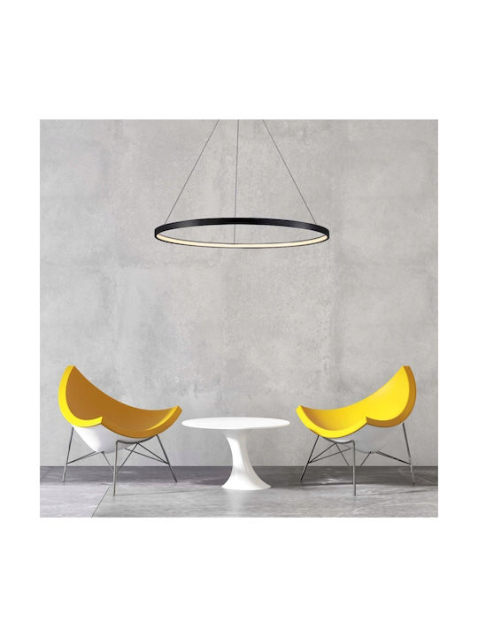 Light Prestige Κρεμαστό Φωτιστικό Μαύρο LED