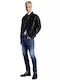 Tidy Biker Herren Jeanshose mit Schlank Anwendung Blau