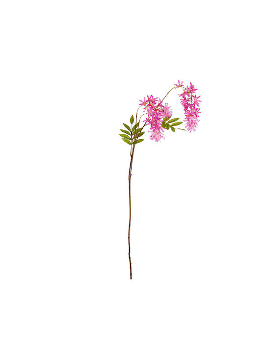 Florista Βιστέρια 103cm Ροζ Ροζ Βάθος 10cm X Πλάτος 10cm X Ύψος 103cm