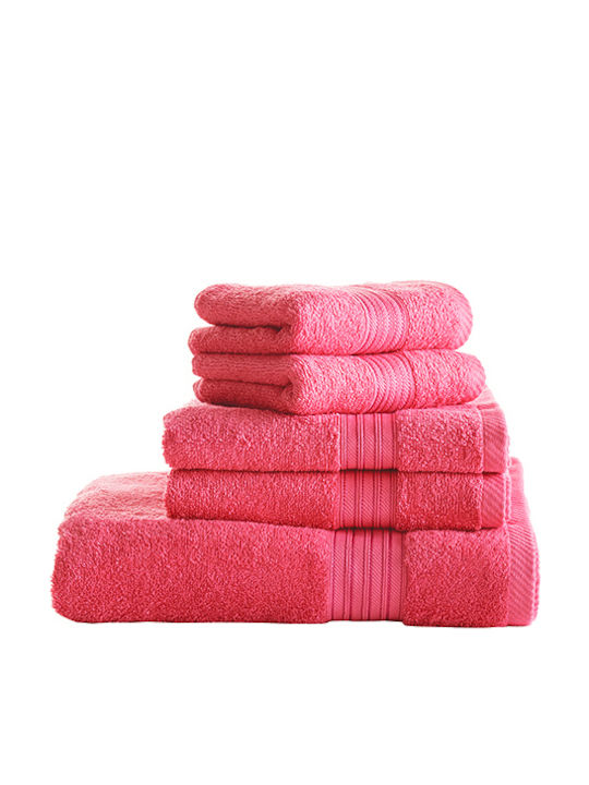 Charalambidis Textiles Facecloth 50x100cm Coral Weight 500gr/m²