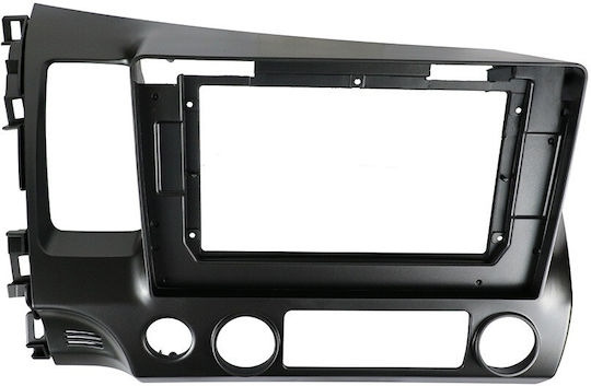 Bizzar DIN Fascia Panels 2 Din Compatible with Screen 10" for Honda Civic 2006-2011
