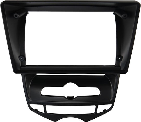 Bizzar DIN-Verkleidungsplatten 2 Din Kompatibel mit Bildschirm 9" für Hyundai ix20 mit Klima 2010-2020