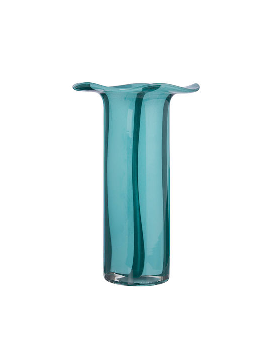 Glory Vase 30cm Türkis Türkis Durchmesser 20cm x Höhe 30cm