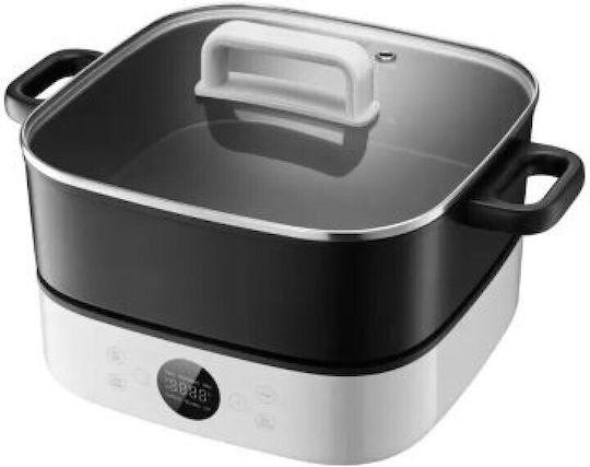 Multifunctional Hot Pot Cooker 6l Black