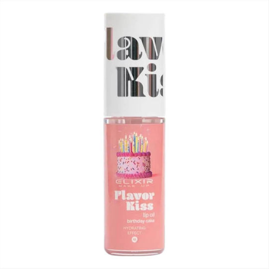 Elixir Flavor Kiss Lip Oil Birthday Cake 4gr