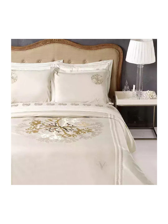 Mc Decor Duvet Cover Set Queen with 2 Pillowcas...