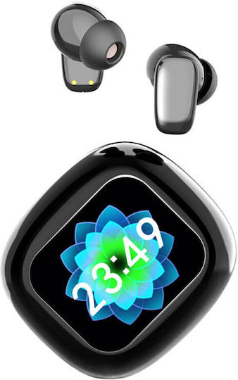BlitzWolf BW-FYE16 Plus In-ear Bluetooth Handsfree Ακουστικά με Θήκη Φόρτισης Γκρι
