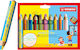 Stabilo Woody 3in1 Crayons 10 Pcs Sharpener 880/10-2