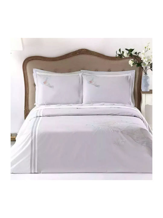 Mc Decor Sheet Sets Queen 240x270cm. Rossa Grey 4pcs