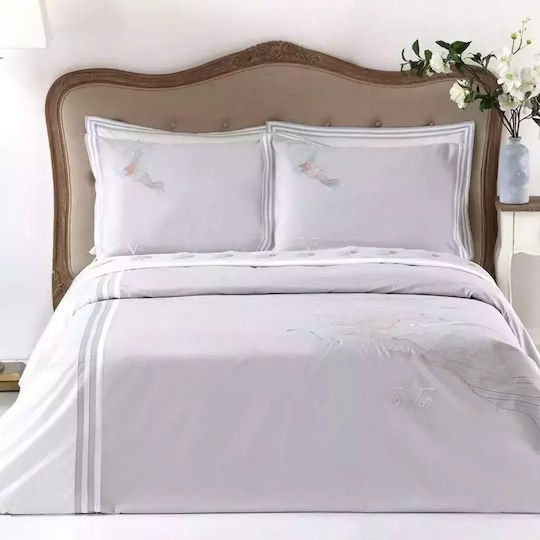 Mc Decor Rossa Σετ Υπέρδιπλο 4τμχ 240x270εκ. Grey Mc Decor Rossa Σετ Υπέρδιπλο 4τμχ 240x270εκ. Grey
