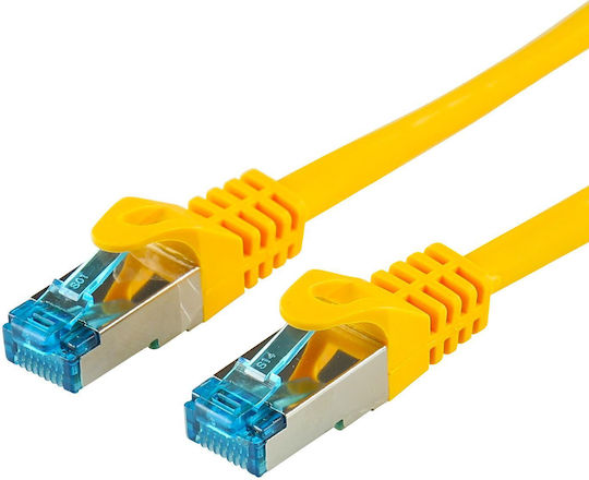 Професионален Пач Кабел Logon SF UTP 5м Cat5e Жълт TCR55SS050Y