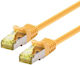 Logon Professional Pro Sftp Awg26 Lsoh 3m Cat6a 500mhz Патч Кабел Жълт Tcr6ass030y