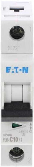 Circuit Breaker 1p C 10a 6ka Ac Pl6-c10/1 286531