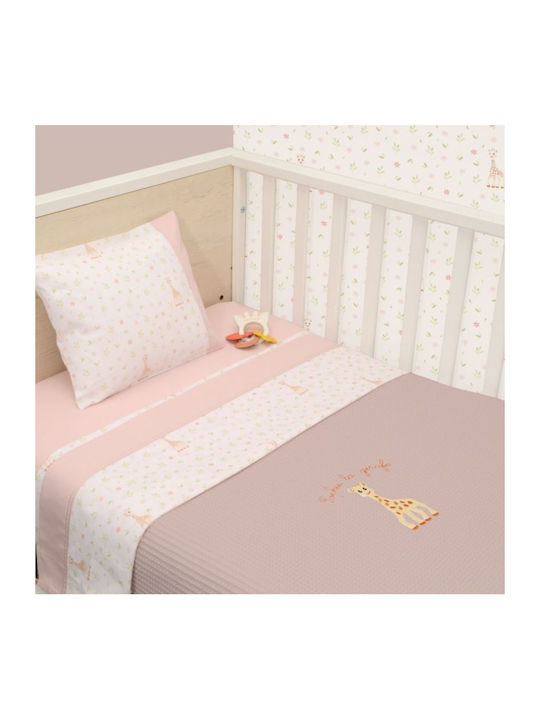 Baby Oliver Blanket Nursery Swaddling Blankets Waffle Pink 75x95cm