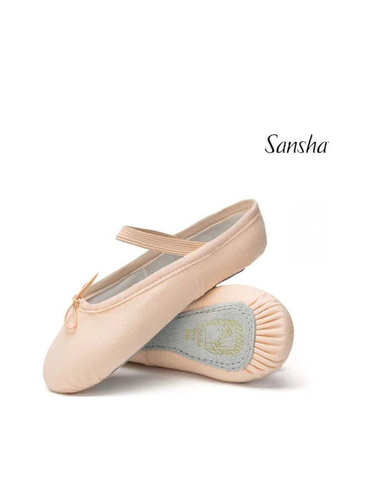 Sansha Ballet Shoes Pink