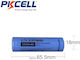 Pkcell Rechargable Battery 18650 Li-ion 3350mAh 3.7V 1pcs