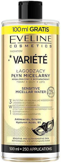 Eveline Micellar Water Makeup Remover Face 500ml