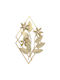 Keskor Gold Wall Decor Made of Metal 60x39cm