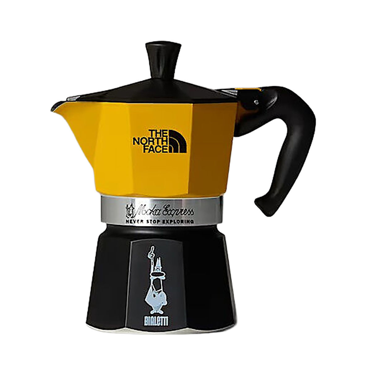 Bialetti Yellow Coffee Pot The North Face Electric Stovetop - Main Image