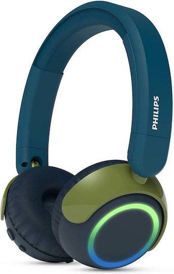 Philips TAK2000CT Безжични / Жични On Ear Слушалки с 2 часа Работа Сини