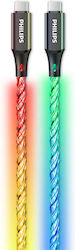 Philips Party Cable USB 2.0 USB-C masculin - USB-C 60W 1m (PHIL-DLC5130C/00) Philips Party Cable USB 2.0 USB-C masculin - USB-C 60W 1m (PHIL-DLC5130C/00)