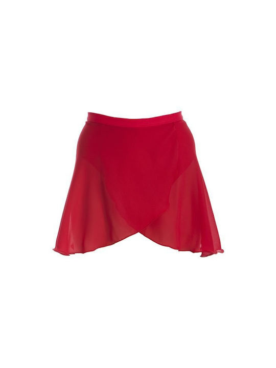 Ballet Skirt Offer Croise Kids Plc4001 Red Xl