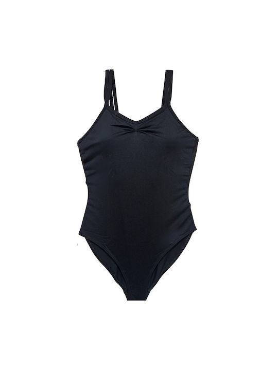 Plie Bodysuit Schwarz für Ballett