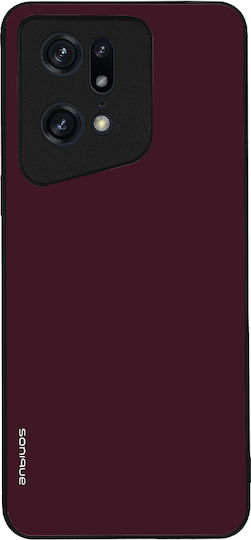 Θήκη Sonique Colorbloc Series Oppo Find X5 Pro 5g Μπορντώ