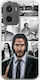 John Wick Motorola Moto G05 Гъвкав TPU Прозрачен Силикон