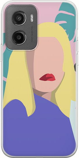 Blonde Motorola Moto G05 TPU Flexibil Transparent Silicon