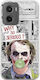 Why So Serious Motorola Moto G05 Гъвкав TPU Прозрачен Силикон