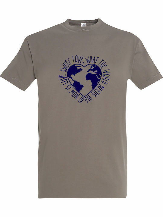 Унисекс T-shirt "What World Needs Right Now Is ...