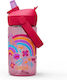 Camelbak Kids Water Bottle Plastic with Straw Pink 400ml