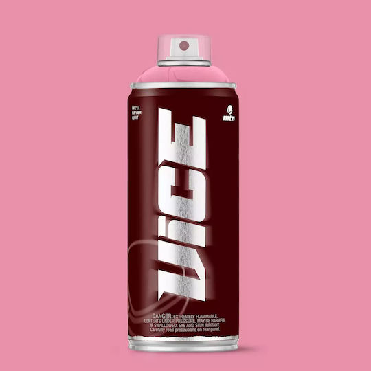 Montana Colors Σπρέι Βαφής Ακρυλικό με Σατινέ Εφέ Elephant Pink 400ml
