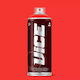 Montana Colors Spray Paint Acrylic with Satin Effect Madrid Red 400ml