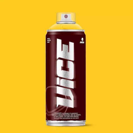 Montana Colors Σπρέι Βαφής Ακρυλικό με Σατινέ Εφέ Submarine Yellow 400ml