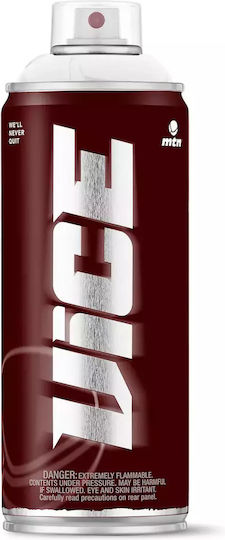 Montana Colors Spray Paint Acrylic with Satin Effect White Lines 400ml