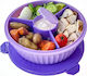 Yumbox Πλαστικό Παιδικό Δοχείο Φαγητού Μωβ