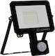 Ledvance Waterproof LED Flood Light 20W Natural White 4000K with Motion Sensor IP65
