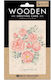 Wooden Greeting Card Cozywood Pink Peonies Atv393