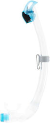 Αναπνευστηρας Cressi Seal Dry Junior Clear Aquamarine Παιδικός Αναπνευστηρας Cressi Seal Dry Junior Clear Aquamarine Παιδικός